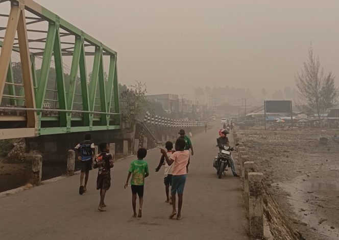 Kabut Asap Karhutla Makin Tebal, Pemkab Kaimana Berlakukan WFH bagi ASN hingga 16 Oktober