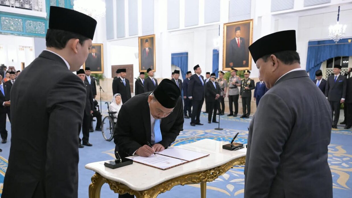 Penguatan Strategi Komunikasi Nasional, Prabowo Lantik Jajaran Pimpinan Baru Bakom RI