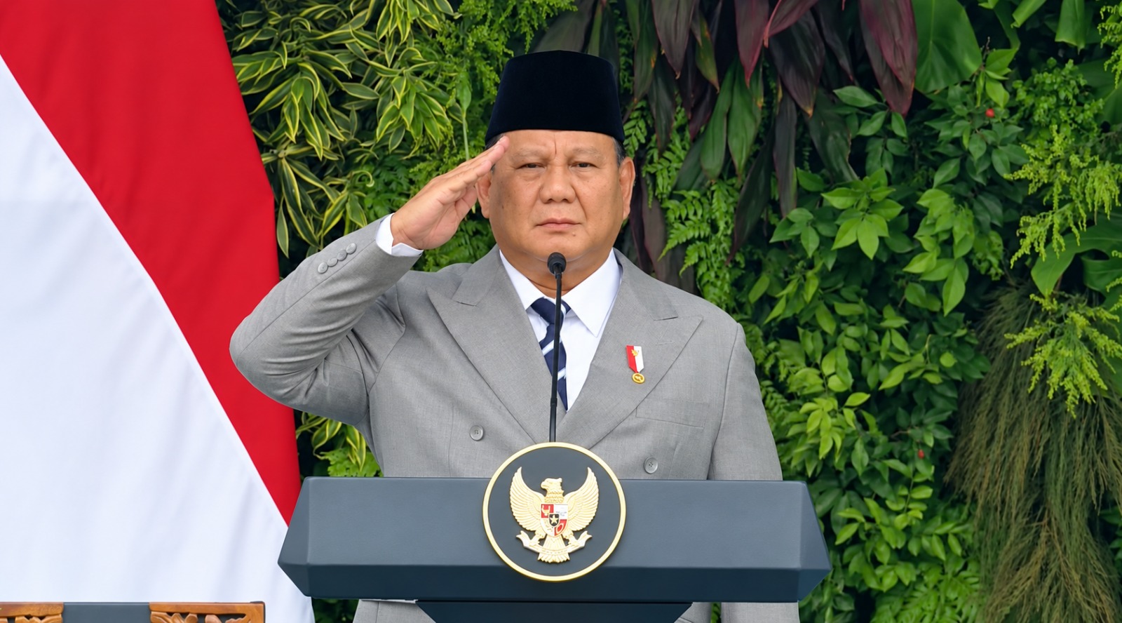 Prabowo Pimpin Upacara Hari Kesaktian Pancasila di Lubang Buaya