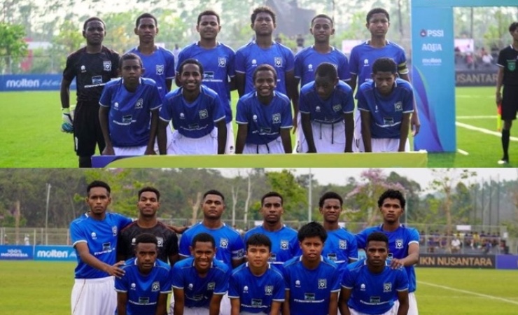 PFA U-13 dan U-15 Tembus Semifinal Piala Soeratin 2026, Pemain Muda Papua Unjuk Gigi