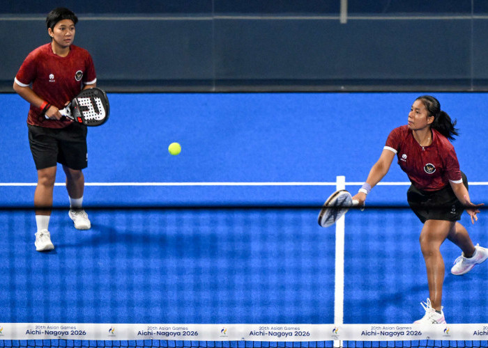 Perdana Tampil di ASIAN Games, Ganda Putri Padel Indonesia Sumbang Medali Perak