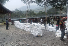 Distrik Ilu Salurkan 10 Ton Beras Raskin untuk 20 Kampung di Puncak Jaya